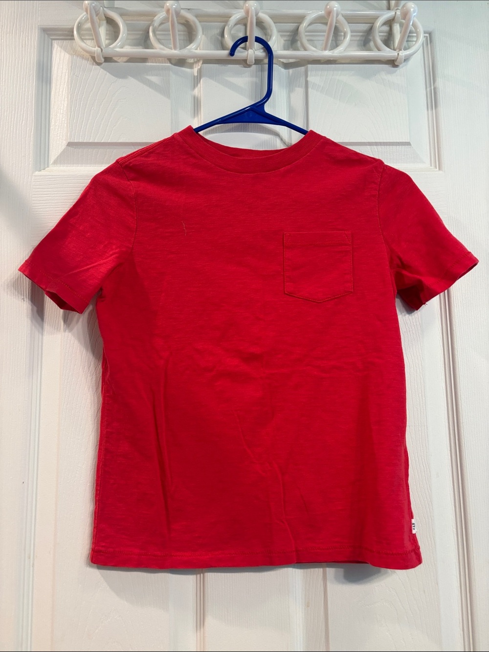 GAP Red Short Sleeve Pocket Tee